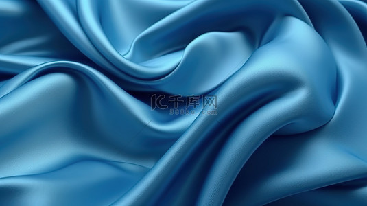 体积背景图片_具有体积效果背景的 3d 蓝色织物