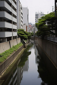 东京日本背景图片_东京槟榔街上的 jl 运河 a1_d0021d