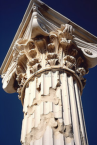 古希腊建筑柱与首都