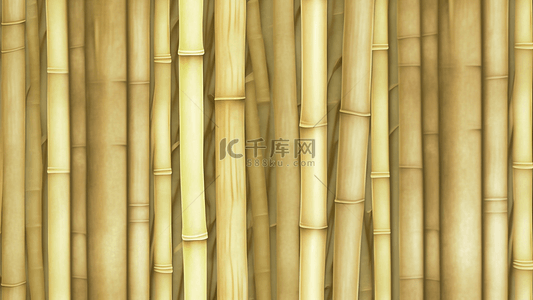 竹子黄色竹竿背景