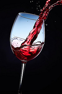 关于背景图片_关于倒入和溢出葡萄酒的图像 葡萄酒倒入红酒杯中