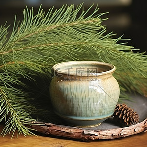 干锅茶树菇背景图片_松针茶树家庭保健