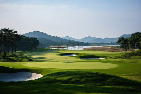 韩国的高尔夫球场