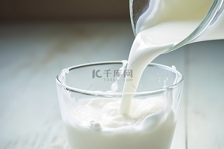 牛奶蛋白质背景图片_牛奶