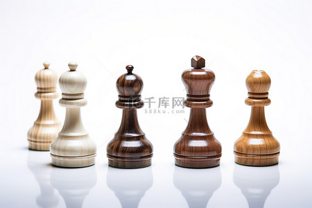 运气王背景图片_白王国际象棋概念图