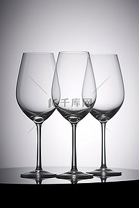红四背景图片_一组四个直立的酒杯