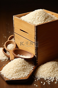 木箱里的米