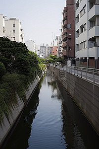 东京日本背景图片_东京槟榔街上的 jl 运河 a1_d0021d