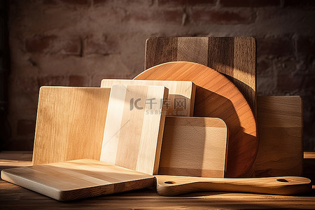 厨房木板背景图片_几块木板彼此层叠