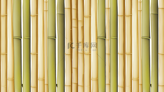 中国画水墨背景图片_竹子黄绿色竹竿满铺背景