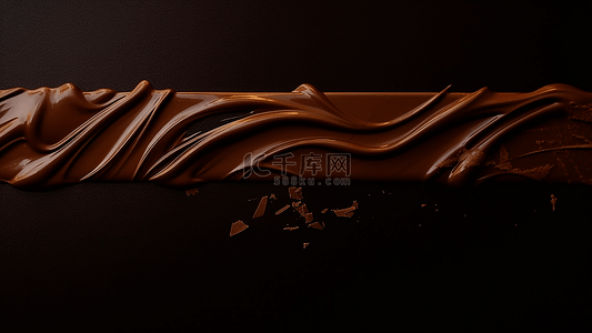 黑日背景图片_巧克力条商业背景