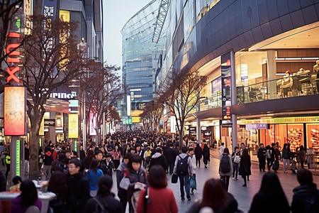 首尔中央购物区购物中心