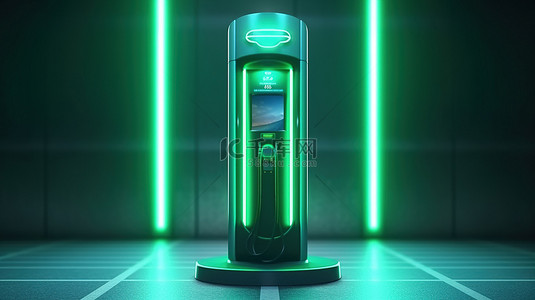 电动汽车充电站是绿色技术驱动的可持续未来