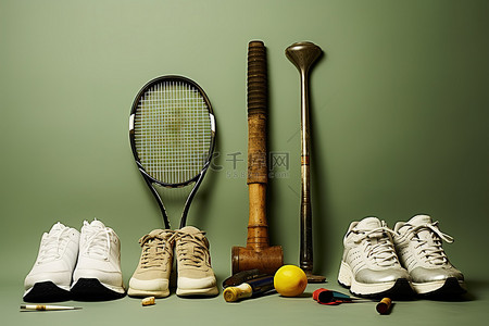 网球拍鞋鞋等体育用品