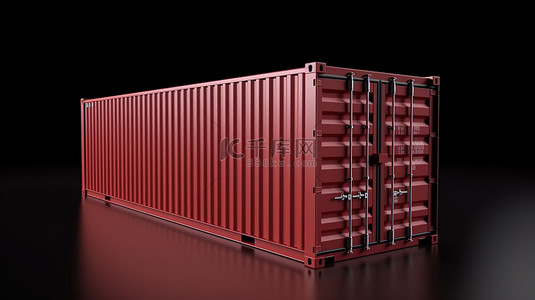 出口背景图片_货物集装箱的 3D 可视化