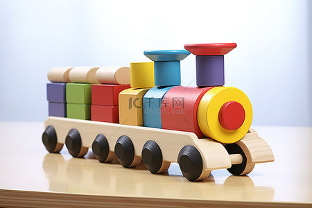 最适合幼儿的天然木质火车