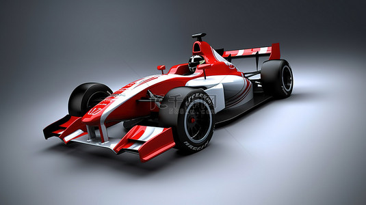 高速相机摄影背景图片_高速赛车的 3D 渲染插图