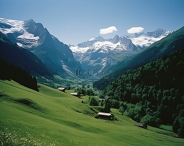 阿斯哈图石林背景图片_瑞士阿尔卑斯山 irvendal 谷 阿斯彭山 图像