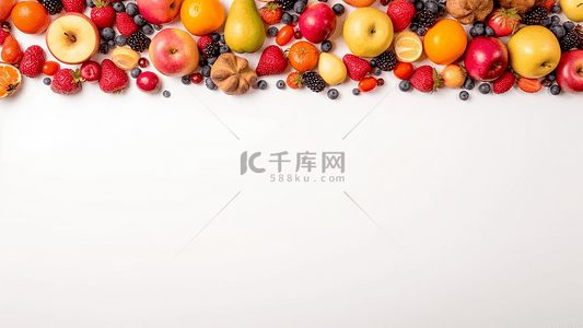 水果边框背景