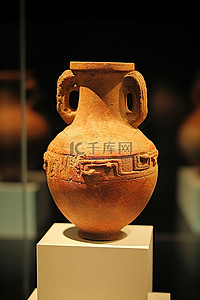 展出的古代兵马俑