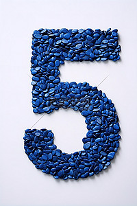 种子芯片背景图片_蓝色种子芯片制成五号