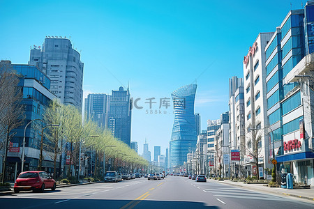 街道 freeoftraffic 上海 韩国 免版税 PNG 洪洞图片