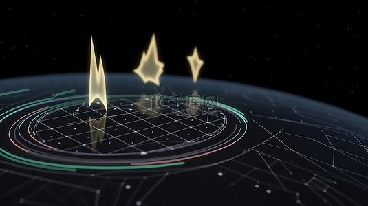 渲染图天空背景图片_巴林飙升的恒星加密货币为您的网站绘制了令人惊叹的 3D 渲染图