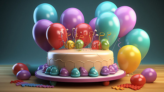 美味卡通甜点糕点背景图片_派对生日蛋糕甜品