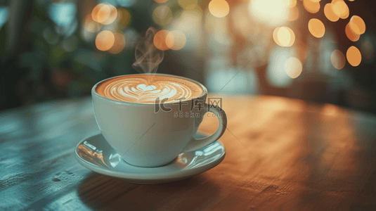 一杯温馨暖心的咖啡饮品图片18