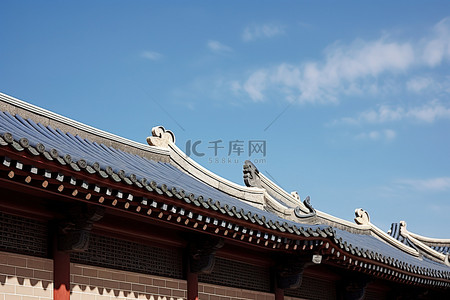 艾博伊和宫背景图片_韩国伊博三庆寺
