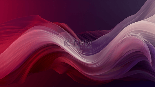 动感线科技背景图片_波浪动感曲线红色装饰