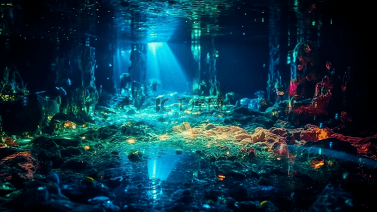 海底水下美丽背景