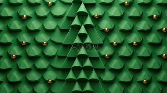 俯视背景图片_具有甜绿色糖果质地的创新假日树，用于产品展示俯视平躺