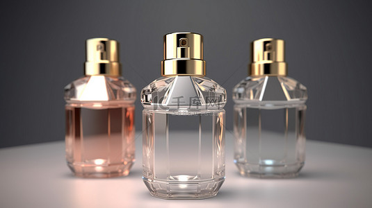 可视化香水包装的直观 3D 解释