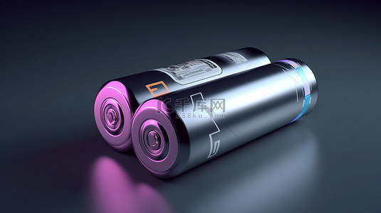电量电池背景图片_低电量图标的孤立 3D 插图