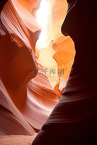 峡谷背景图片_红岩峡谷的羚羊峡谷州立公园