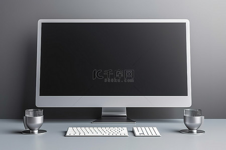 台式电脑背景图片_台式电脑或台式显示器 Photoshop