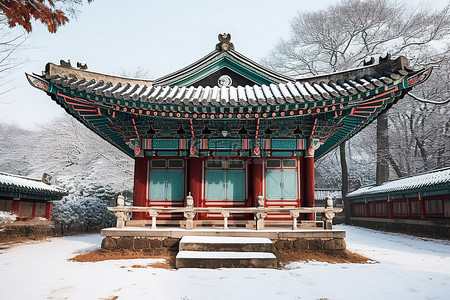 我建议在寒冷下雪的时候去韩国旅行