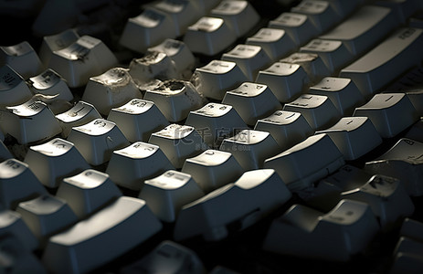 可可西里背景图片_带白键的西里尔字母键盘可读取中文