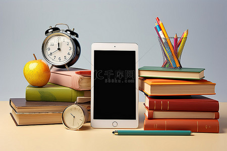 学习闹钟背景图片_适用于 Android 和 iOS 的在线教育和学习应用程序