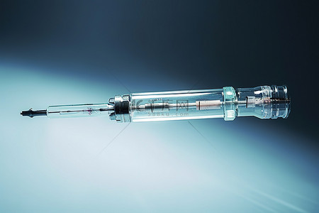 hpv疫苗背景图片_注射器是医用注射器