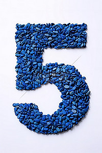 种子芯片背景图片_蓝色种子芯片制成五号