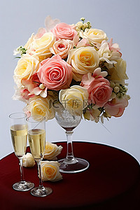 婚礼花束 新娘花束 玫瑰