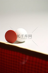 乒乓球球背景图片_带鸡蛋的乒乓球套装