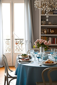 窗帘桌面背景图片_巴黎的萨迪和凯特餐厅