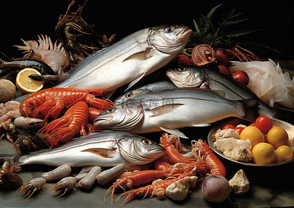 螃蟹螃蟹背景图片_新鲜的鱼是我们饮食的重要组成部分