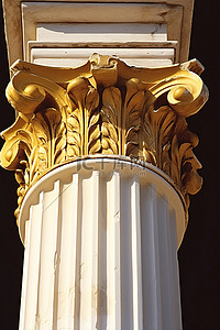 古典梁柱背景图片_古希腊柱的楣梁