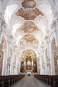圣彼得教堂的内部