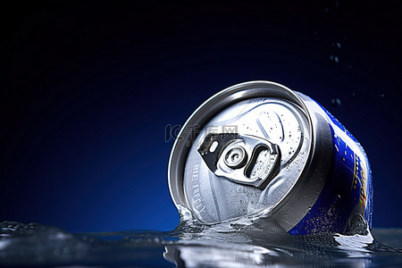 喝水步骤艺术字背景图片_水和能量饮料罐 能量饮料罐 罐装水