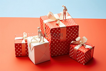 礼品包装丝带背景图片_礼品包装 礼品包装 节日礼物